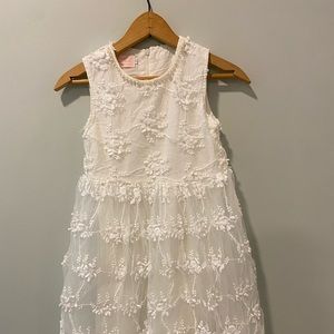 White lace and Pearl dress for wedding or 1st communion